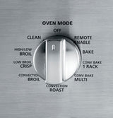 Monogram 30" Professional French-Door Electronic Convection Single Wall Oven
