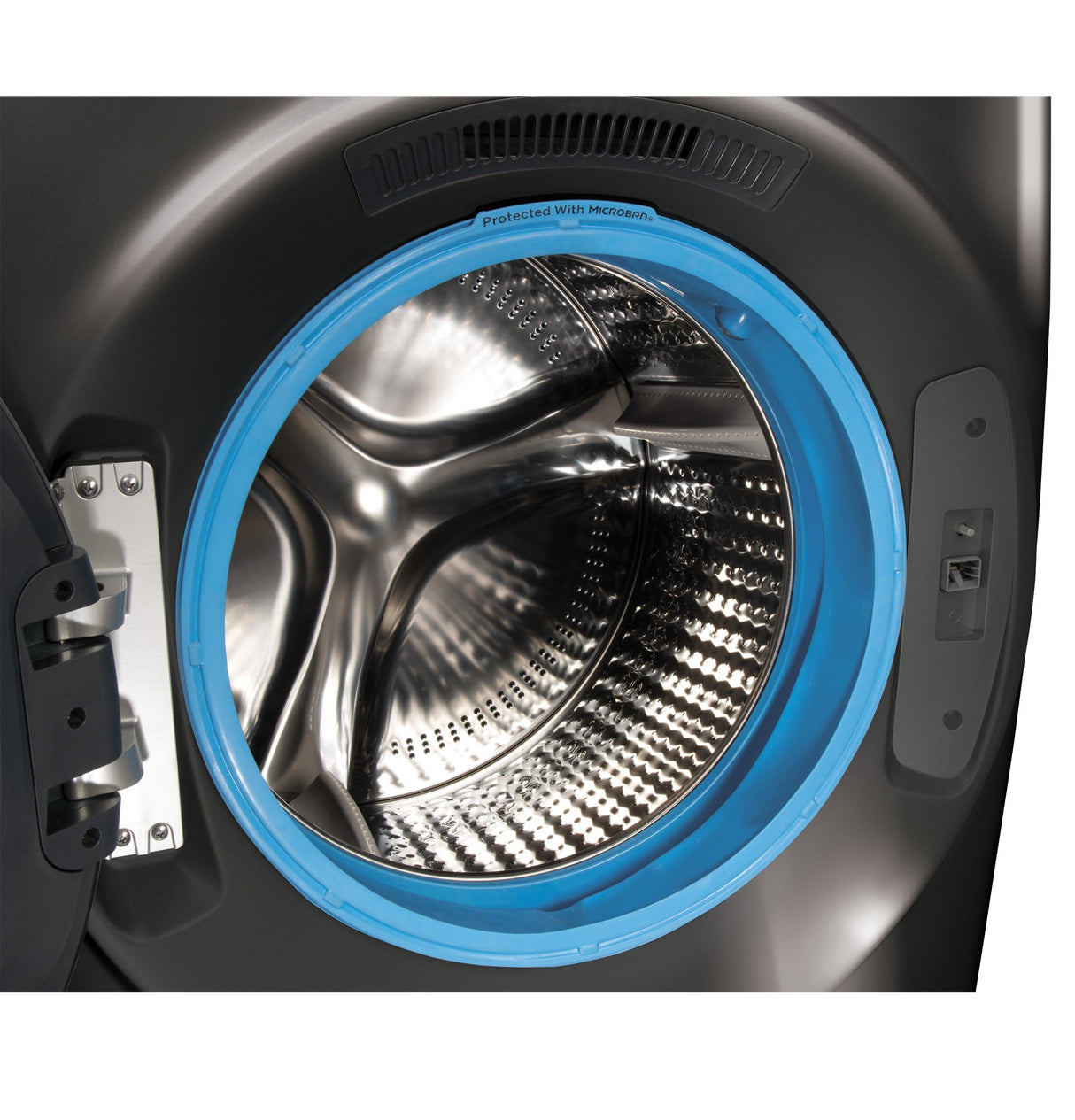 GE® 4.8 cu. ft. Capacity Smart Front Load ENERGY STAR® Washer with UltraFresh Vent System with OdorBlock™ and Sanitize w/Oxi