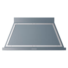 ILVE UANB48BGC Nostalgie Noblesse 48 inch Range Hood (Blue Grey, Chrome)