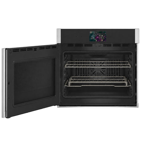 GE Profile™ 30" Smart Built-In Convection Single Wall Oven with Left-Hand Side-Swing Doors