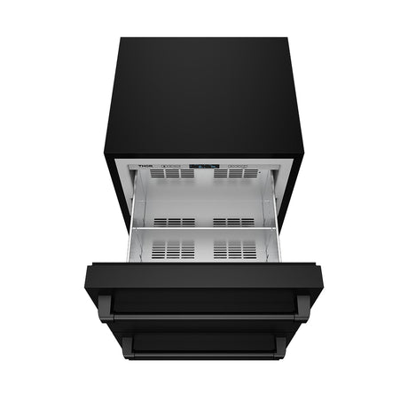 24 Inch Undercounter Built-in / Freestanding Drawer Freezer - Black  Gordon Ramsay Series
