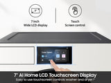 5.3 cu. ft. Bespoke AI Ultra Capacity Front Load Washer with AI Home and AI OptiWash+ in Ivory