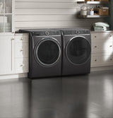 GE® 5.0 cu. ft. Capacity Smart Front Load ENERGY STAR® Steam Washer with SmartDispense™ UltraFresh Vent System with OdorBlock™ and Sanitize + Allergen