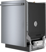 300 Series, built-under dishwasher, 24'', Brushed steel anti-fingerprint