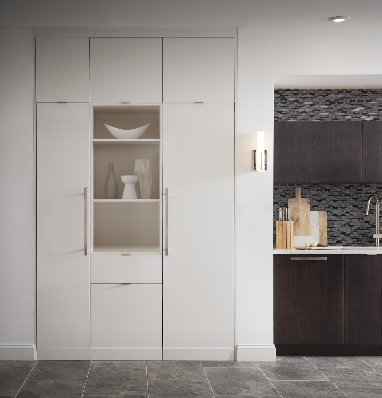 Monogram 24" Integrated, Panel-Ready Column Refrigerator