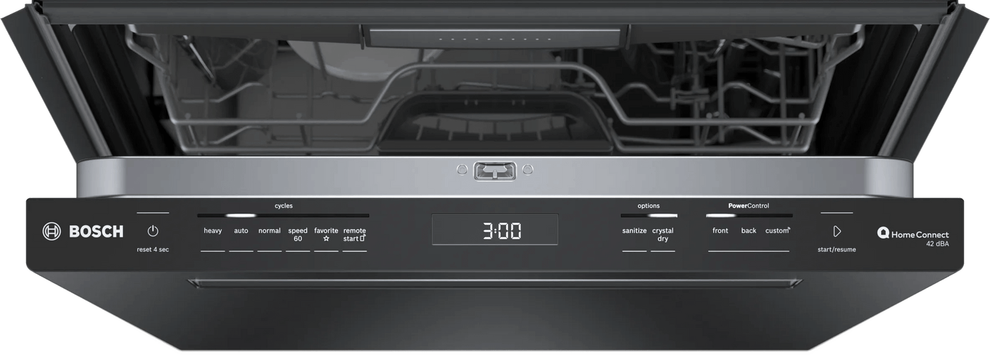 800 Series Dishwasher 24" Black