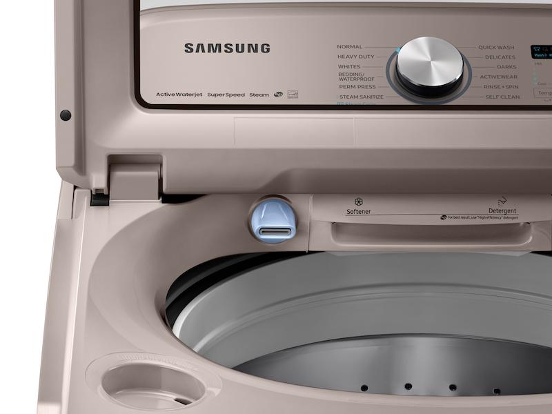 5.4 cu. ft. Top Load Washer with Super Speed in Champagne