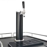Danby 5.4 cu. ft. Single-Tap Keg Cooler in Stainless Steel