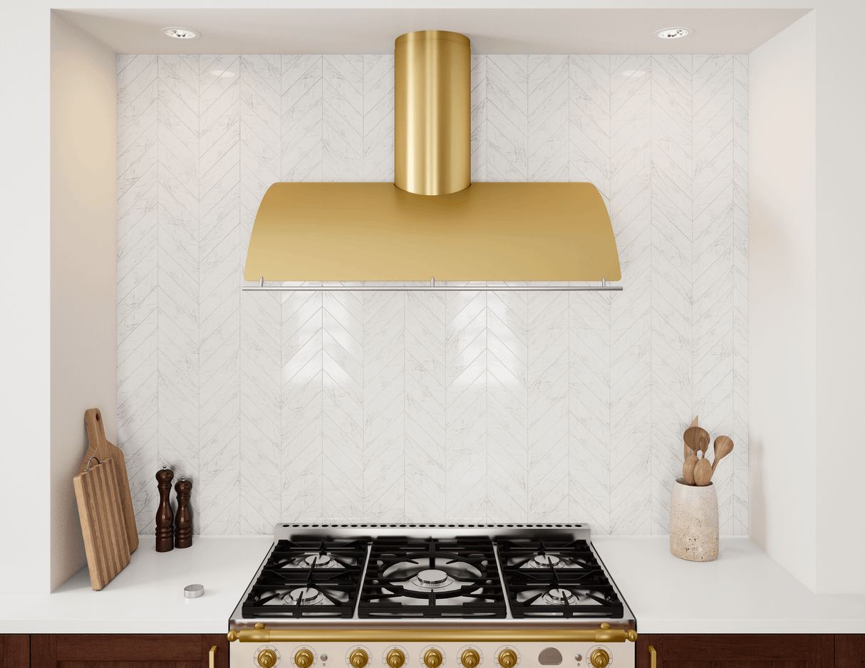 Okeanito, 36in, Brushed Gold, LED, BODY ONLY