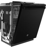 GE® ENERGY STAR® Top Control with Stainless Steel Interior Dishwasher with Sanitize Cycle