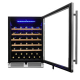 Danby 24" Under Counter Wine Cooler in Stainless Steel