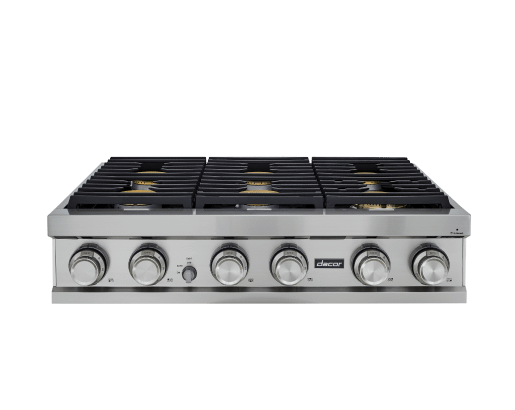36" Rangetop, Stainless Steel, Liquid Propane