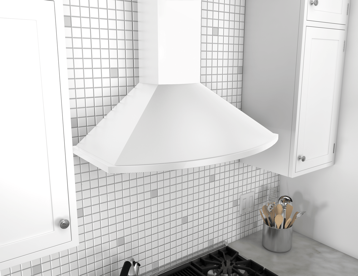 Savona, Wall, 90cm, Wht, 685CFM, ACT, LED