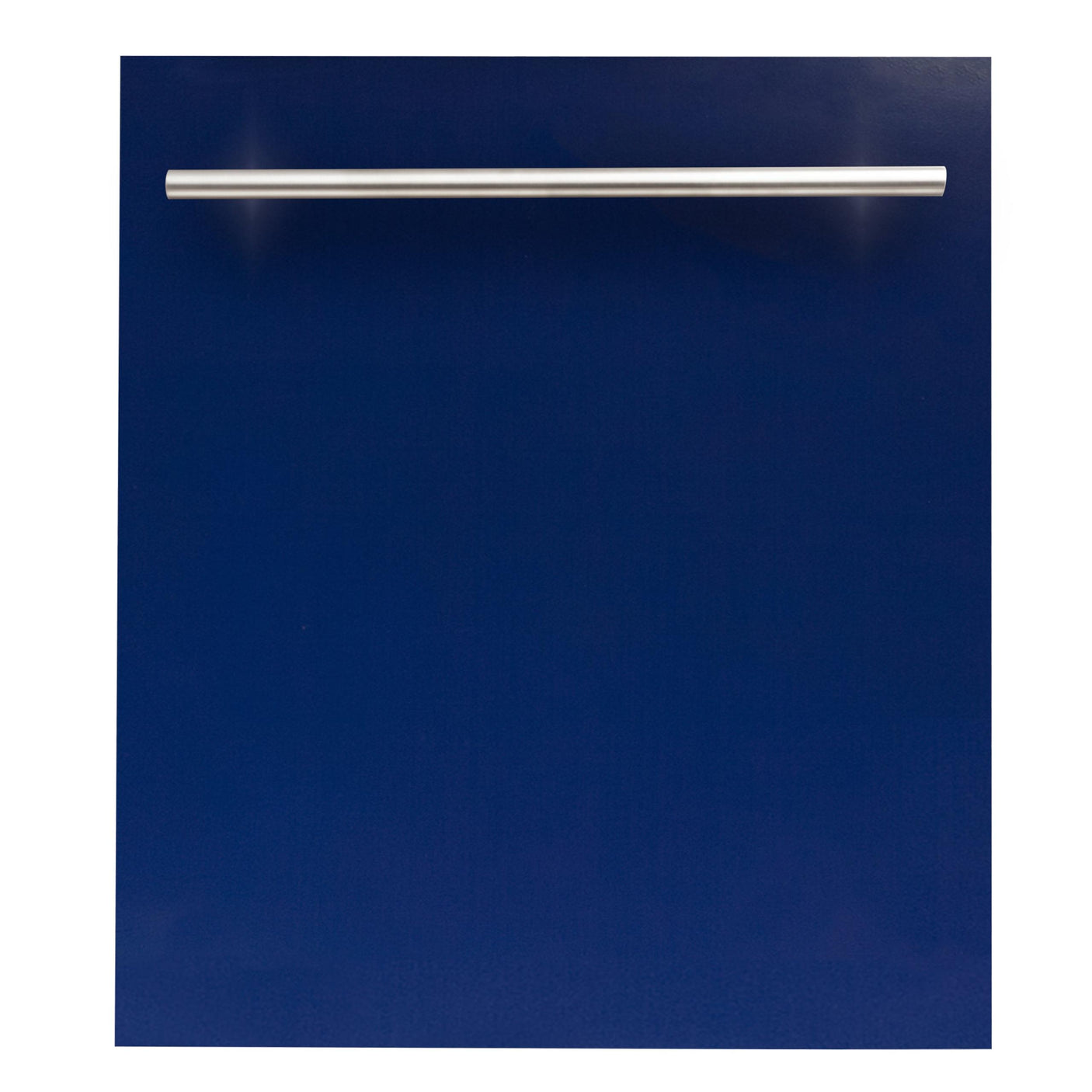 ZLINE 24 in. Top Control Dishwasher with Stainless Steel Tub and Modern Style Handle, 52dBa (DW-24) [Color: Blue Gloss]