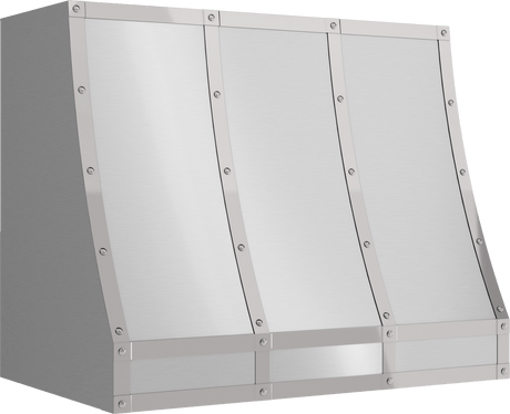 Forte Wall Custom Hood, 36in, SS, BODY ONLY