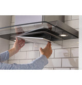 24" Chimney Vent with Tempered Glass