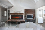 Purview? 72 Wall Hanging Electric Fireplace