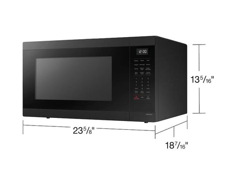1.9 cu. ft. Countertop Microwave with Sensor Cooking in Matte Black Stainless Steel