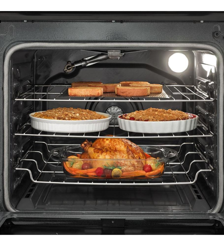 5.8 cu. ft. Front-Control Gas Range Plus True Convection