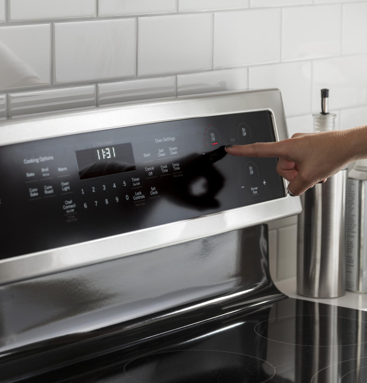 GE Profile™ 30" Free-Standing Electric Convection Range