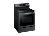 5.9 cu. ft. Freestanding Electric Range with True Convection in Black Stainless Steel