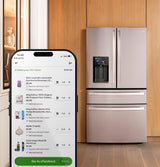 GE Profile™ ENERGY STAR® 27.9 Cu. Ft. Smart 4-Door French-Door Refrigerator with Kitchen Assistant™