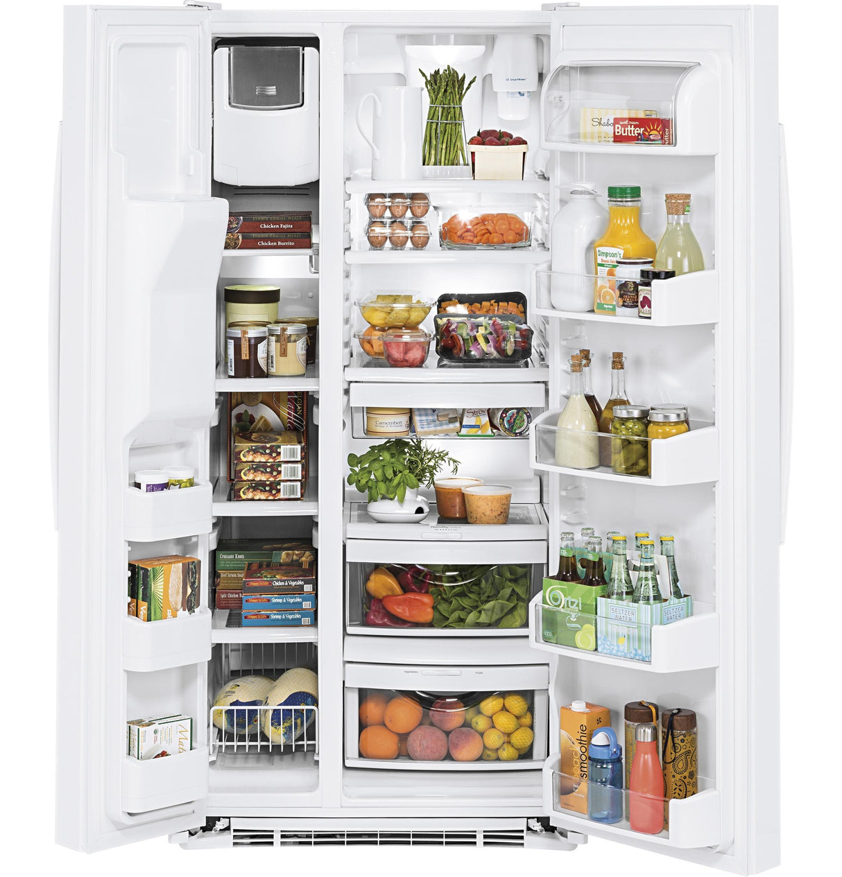 GE® 23.2 Cu. Ft. Side-By-Side Refrigerator