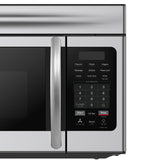 Forno Scalo 30-Inch Over the Range Microwave, Stainless Steel - 1.6 cu.ft, 300 CFM Vent, Touch Control, LED Light