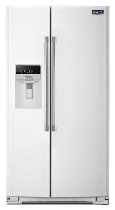 36-inch Wide Side-by-Side Refrigerator with External Ice and Water - 26 cu. ft.