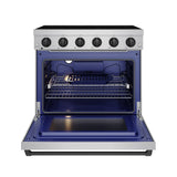 36 Inch Professional Electric Range In Stainless Steel/black  Gordon Ramsay Series