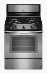 4.8 Cu. Ft. Freestanding Electric Range with High-Heat Self-Cleaning System