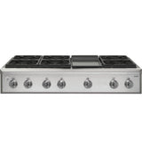 GE Cafe™ Series 48" Professional Gas Rangetop with 6 Burners and Griddle (Natural Gas)
