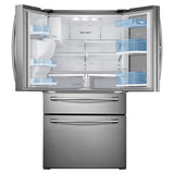 36" Wide, 30 cu. ft. Capacity 4-Door French Door Food ShowCase Refrigerator (Stainless Steel)