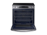 5.8 cu ft. Smart Slide-in Induction Range with Virtual Flame™ in Black Stainless Steel
