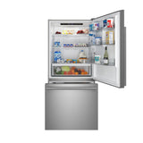Forno Milano 2-Piece 62-Inch Freestanding Dual Bottom Freezer Refrigerator, Stainless Steel - 34.4 cu.ft, Touch Control, Ice Maker