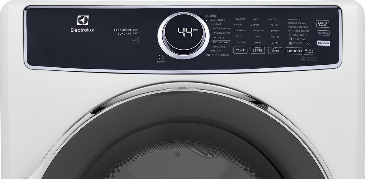 Front Load Perfect Steam™ Gas Dryer with Predictive Dry™ and Instant Refresh - 8.0 Cu. Ft.