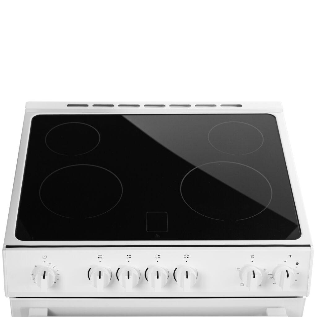 Danby 30 Slide in Smooth Top Electric Range with Knob Controls in White