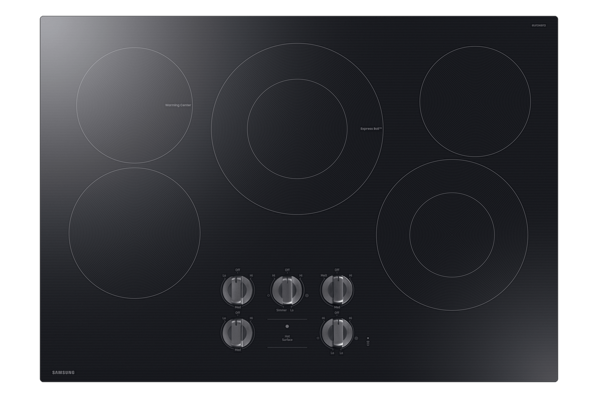 30" Electric ENERGY STAR ® Certified Cooktop with Illuminated Knobs