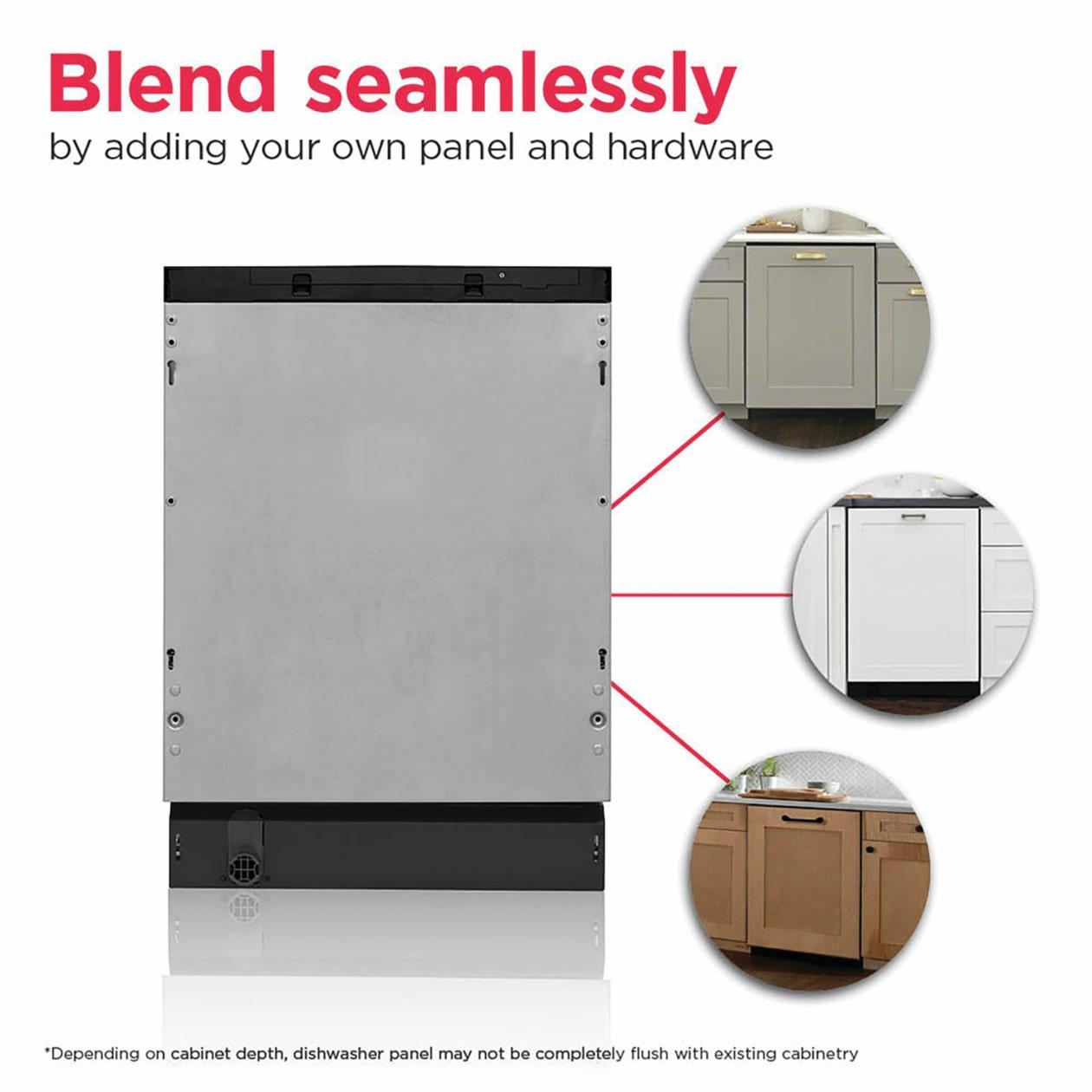 24" Panel Ready Built-In Dishwasher