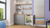 Fridge suitable for undercounter installation with EasyFresh