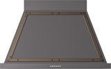 ILVE UANB40MGB Nostalgie 40" Hood in Matte Graphite with Bronze trim