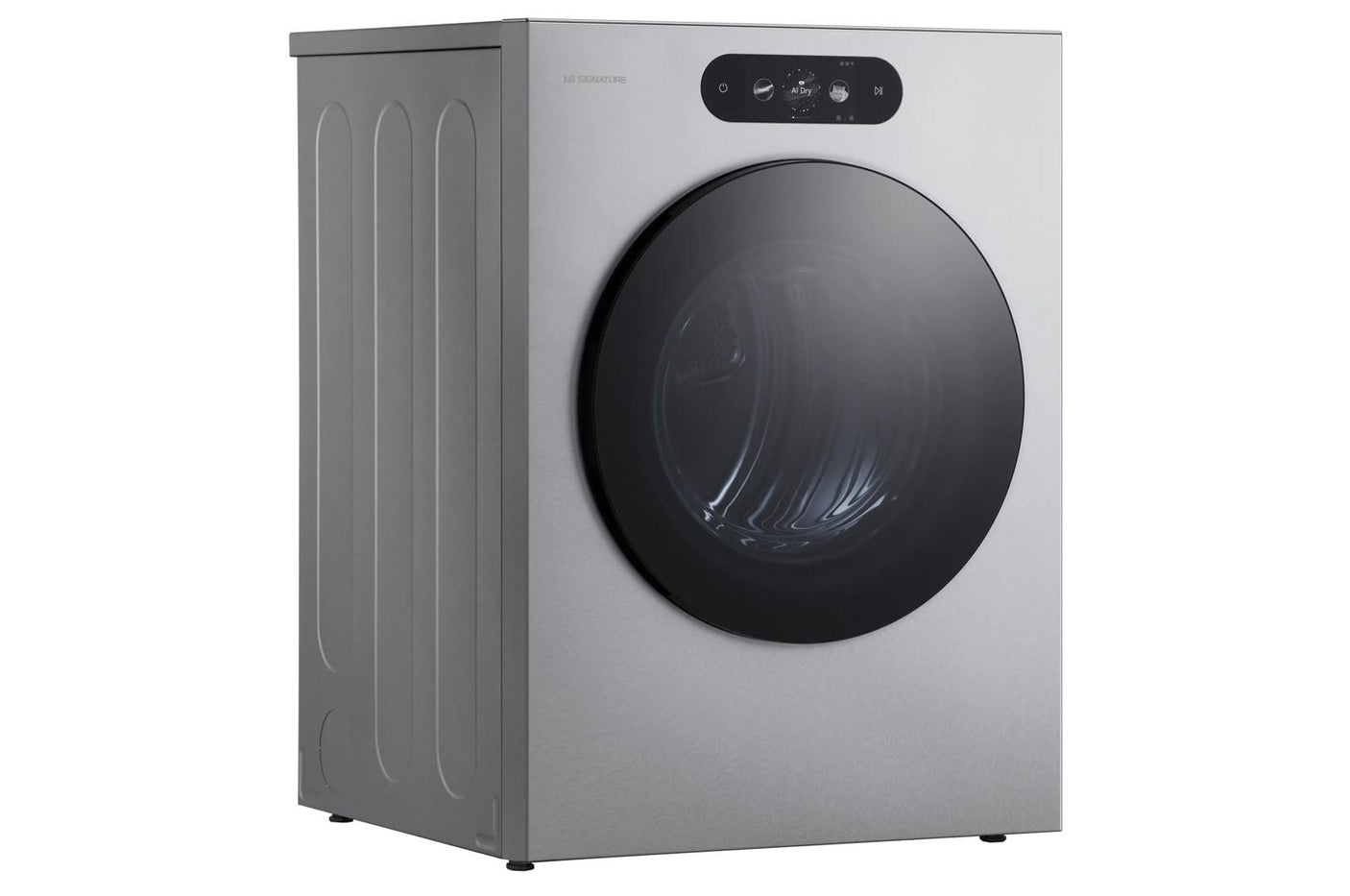 LG SIGNATURE 9.0 cu. ft. Mega Capacity Smart Front Load Electric Dryer with Built-In Intelligence, TurboSteam® and Touch LCD Control