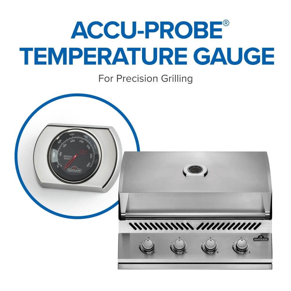 Built-In 500 Series 32 Grill Head , Natural Gas, Stainless Steel