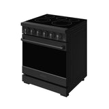 30 Inch Professional Electric Range With Precision Knob Control In Black  Gordon Ramsay Series