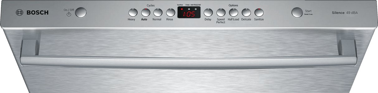 Dishwasher 24" Stainless steel