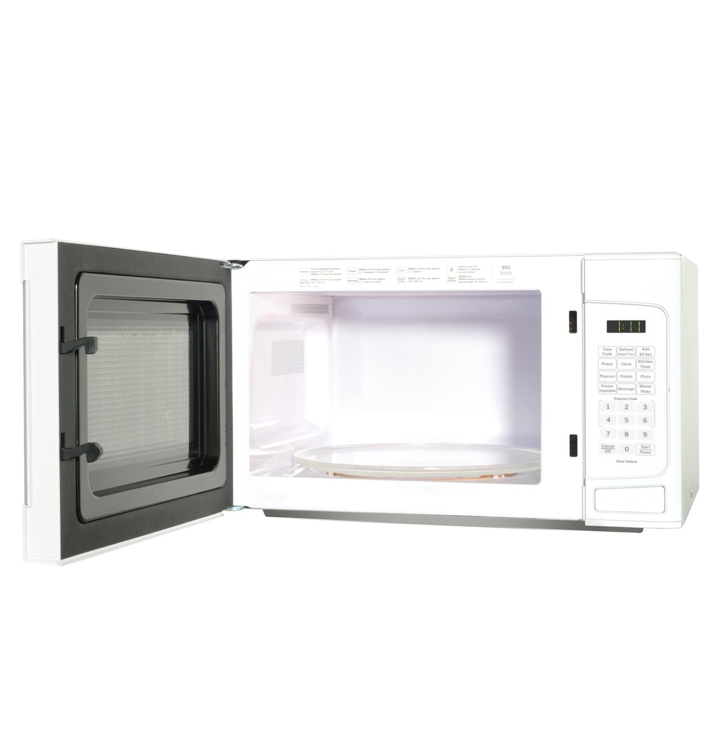 GE® 1.1 Cu. Ft. Capacity Countertop Microwave Oven
