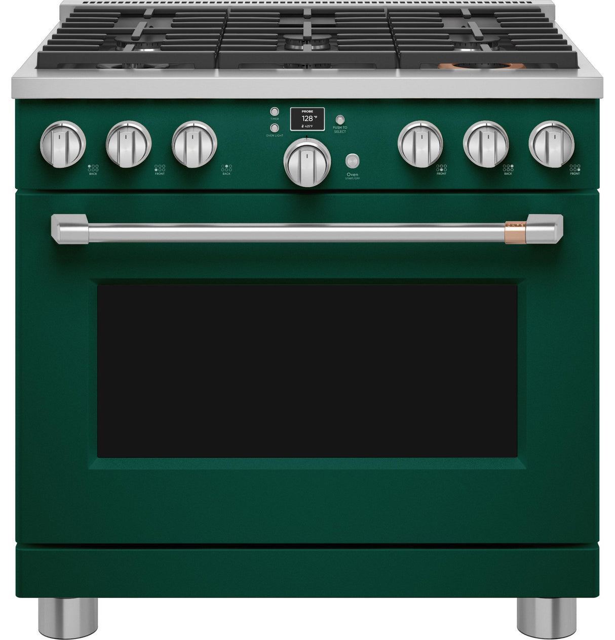 Café™ 36" Smart Dual-Fuel Commercial-Style Range with 6 Burners (Natural Gas)