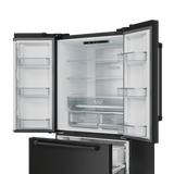 36 Inch 20.3 Cu Ft French Door Counter Depth Refrigerator With Ice Maker In Black  Gordon Ramsay Series