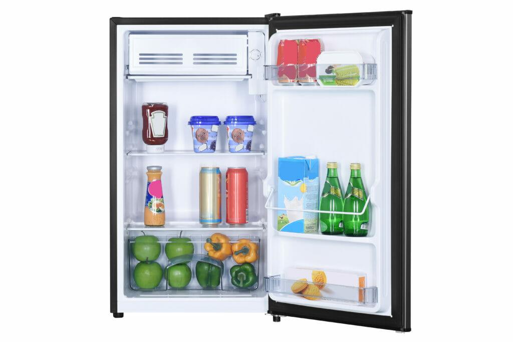 Danby Diplomat 3.2 cu. ft. Compact Refrigerator in Stainless Steel Look