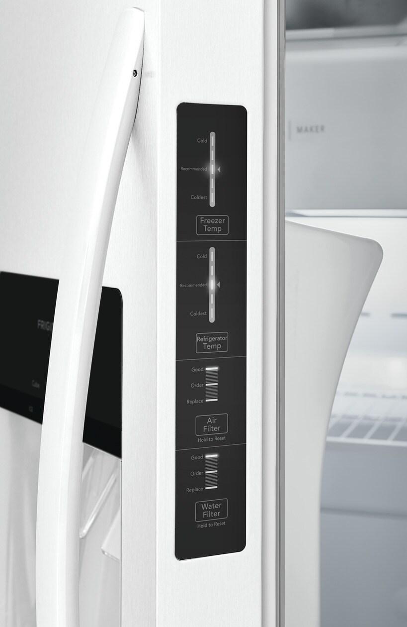 22 Cu. Ft. 33" Standard Depth Side by Side Refrigerator